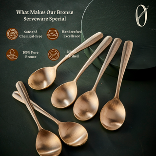 Bronze Spoons (6 piece set)